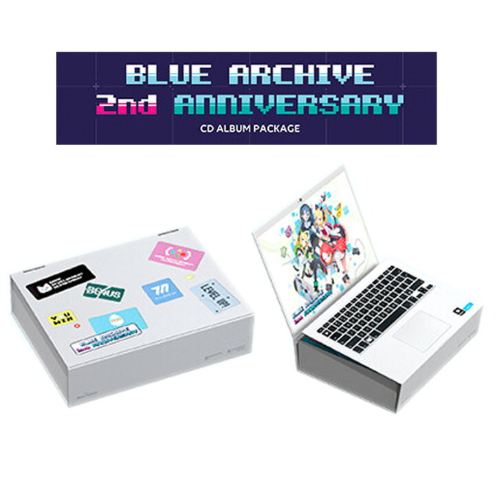 楽天市場】【韓国版/豪華付録付き】 ブルーアーカイブ 2周記念 OST 