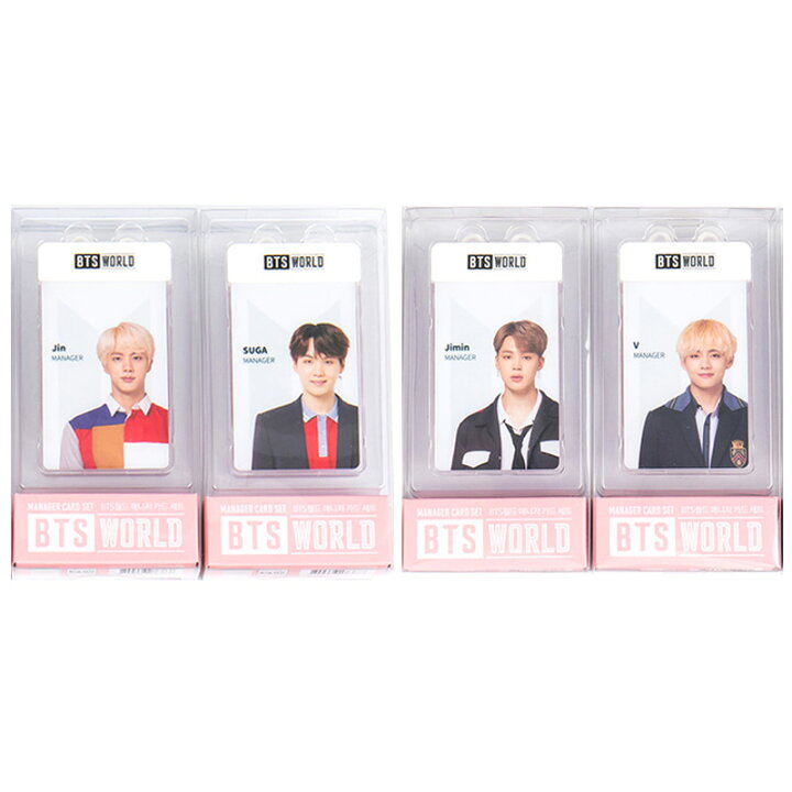 楽天市場】【数量限定】BTS WORLD マネージャーカード ( ジン ユンギ 