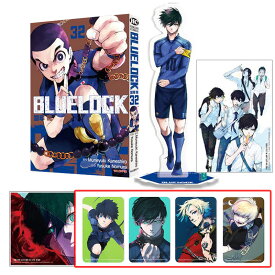 【有償特典フォトカードセット付き/韓国版】 ブルーロック 32巻 限定版 ( 限定グッズ / 韓国書籍 / 韓国語書籍 / 漫画 / コミック / まんが / 金城宗幸 著)
