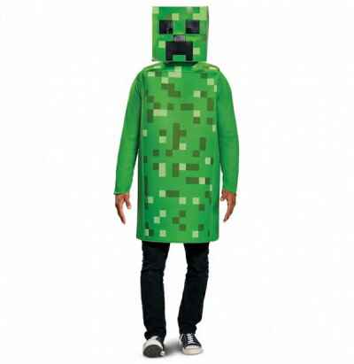 楽天市場 クリーパー コスチューム クラシック 大人用 クリーパー コスプレ マイクラ クリーパー 衣装 マインクラフト コスプレ 敵モブ 仮装 マイクラ なりきり ハロウィン 仮装 大人 Minecraft コスプレ U B19 はぴキャラ
