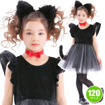 ハロウィン 猫 衣装 子供 コスチューム一式 コスプレ・変装・仮装 ホビーの通販