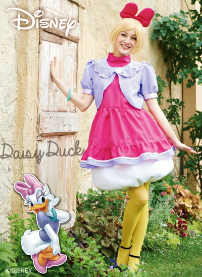 楽天市場 ハロウィン コスプレ デイジー コスプレ フォーマルコスチューム デイジー 大人用 デイジー コスチューム デイジーダック コスプレ 衣装 ディズニー コスチューム 仮装 レディース ドナルドダック ドナルド はぴキャラ