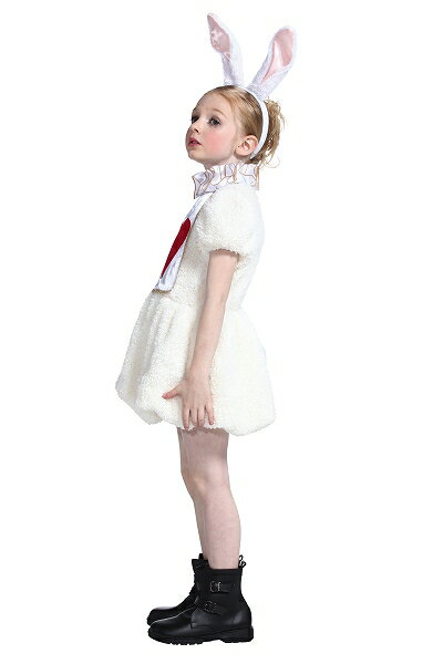 【ハロウィン衣装子供不思議の国のアリスコスチュームアリス衣装】ワンダーラビットガールキッズ100【841913】