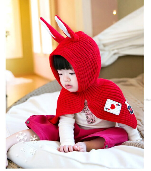 楽天市場 在庫限り ハロウィン コスプレ うさぎ うさ耳 うさみみケープ Baby 赤 うさ耳 ケープ うさぎ 耳 ケープ 子供 赤ちゃん ベビー 不思議の国のアリス うさぎ イースター仮装 ハロウィン コスチューム プレゼント 誕生日 A 1873 はぴキャラ