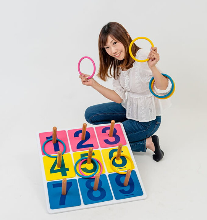 楽天市場】!!最安値挑戦中!!【輪投げセット】抽選輪投げゲーム [輪投げ 