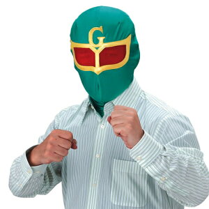 【3点までメール便も可能】 いつでもレンジャーマスク(グリーン) [戦隊 マスク レンジャー コスプレ 緑レンジャー スーパーヒーロー 戦隊 衣装 仮装 覆面 プロレス レンジャーマスク 仮装