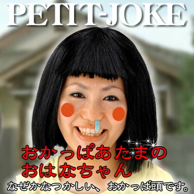 おかっぱあたまのおはなちゃん【カツラ/女装/パーティーグッズ】【5P16Mar09】