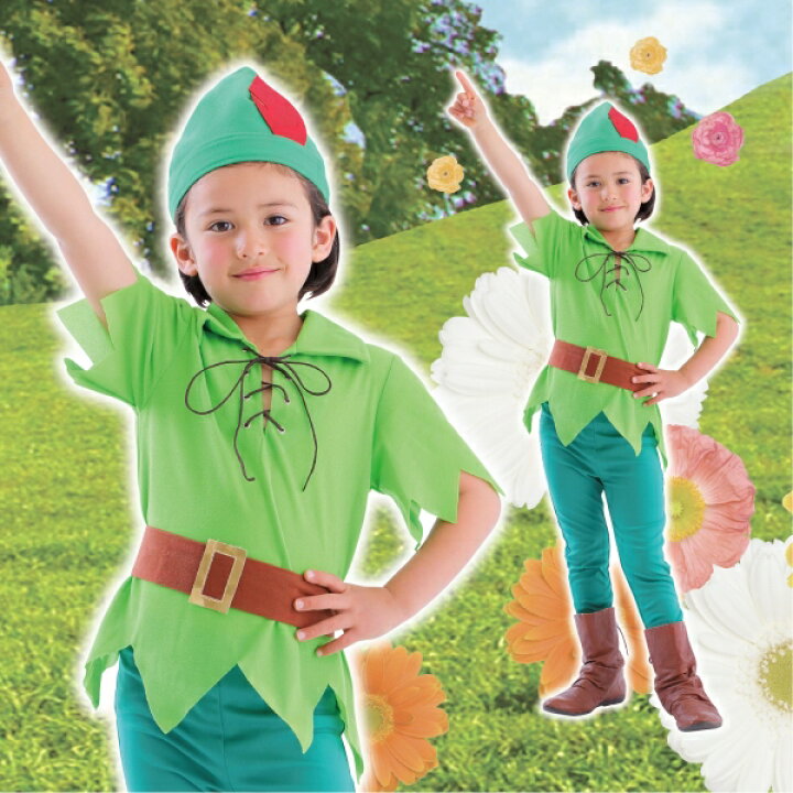 楽天市場】【ハロウィン コスプレ ピーターパン】ファンタジーボーイ 