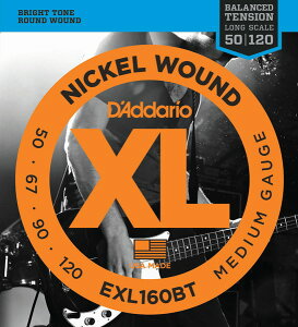 D'Addario EXL160BT XL Balanced Tension (50-120)sx[Xty10Zbgz yz