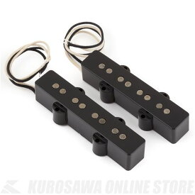 Fender Pure Vintage '74 Jazz Bass Pickup Set, Black《ピックアップ/ジャズベース用》(ご予約受付中)