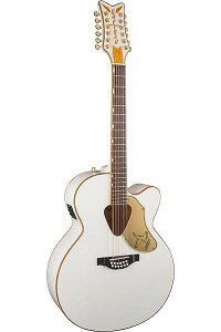 Gretsch G5022CWFE-12 Rancher Falcon Jumbo 12-String Cutaway Electric (White) sGAR/12M^[t