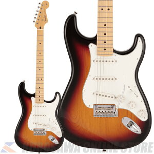 Fender Made in Japan Hybrid II Stratocaster Maple 3-Color Sunburst�y�P�[�u���Z�b�g!�z
