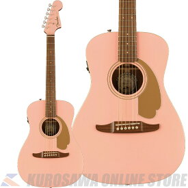 Fender Acoustics FSR Malibu Player, Walnut Fingerboard, Shell Pink 【数量限定】