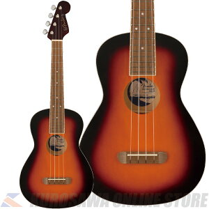 Fender Acoustics Avalon Tenor Ukulele, Walnut Fingerboard, 2-Color Sunburst