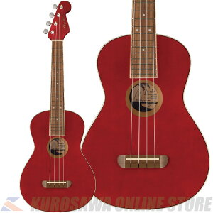 Fender Acoustics Avalon Tenor Ukulele, Walnut Fingerboard, Cherry