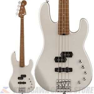 Charvel Pro-Mod San Dimas Bass PJ IV, Caramelized Maple, Platinum Pearl