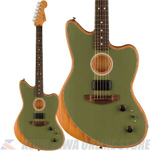 Fender Acoustasonic Player Jazzmaster Antique Olive