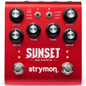 Strymon SUNSET �s�G�t�F�N�^�[/�f�B�X�g�[�V����/�I�[�o�[�h���C�u/�u�[�X�^�[�t�y���������z