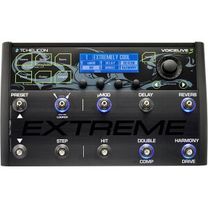 TC-HeliconVoiceLive3Extreme《エフェクター/ボーカル&ギター用マルチエフェクト+ルーパー》【送料無料】【ご予約受付中】