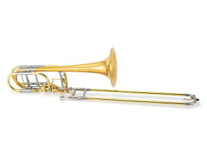 XO Bass Trombone RB-GB ダブルアキシャルフローバルブ/ゴールドブラスベル 《バストロンボーン》【送料無料】