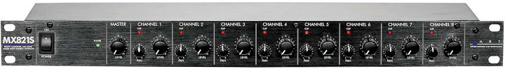 楽天市場】ART MX821S 8ch Mixer w/Stereo Out 《8CHマイク／ライン 