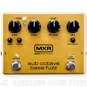 MXR M287 sub octave bass fuzz�s�G�t�F�N�^�[/�x�[�X�p�I�N�^�[�u�t�@�Y�t�y���������z