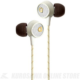 Audiofly In-Ear Headphones AF56M Vintage White w/mic [AF563-1-02] (インナーイヤー型イヤフォン)(送料無料)
