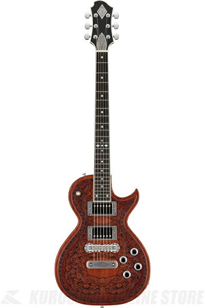 ZemaitisSUPERIOR/CUSTOMSHOPCS24SUWOODLEAFMAHOAntiqueBrown(エレキギター)(送料無料)