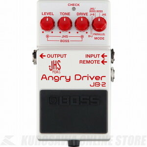 �y�p�b�`�P�[�u���v���[���g�I�zBOSS x JHS Pedals JB-2 Angry Driver (�G�t�F�N�^�[/�f�B�X�g�[�V����)(��������)�i���\���t���j