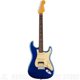 Fender American Ultra Stratocaster HSS, Rosewood, Cobra Blue 【高級ストラッププレゼント】(ご予約受付中)