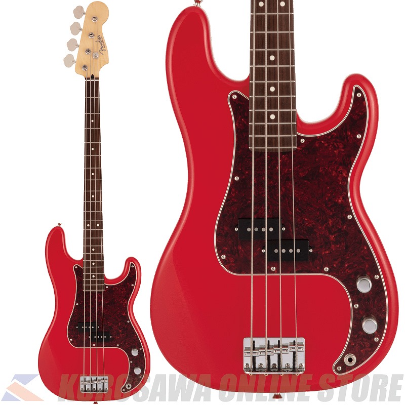 女性に人気！ ユーティリティ-Made Fender in Red【高性能ケーブルセット！】(ご予約受付中) Modena Rosewood Bass  P II Hybrid Japan - intimaa-pal.com