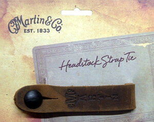 Martin / }[eB Headstock Strap Tie (vintage cocoa)[18A0089]sXgbv{^t