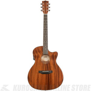 KALA SOLID MAHOGANY THINLINE GUITAR / KA-GTR-MTS-Eyz
