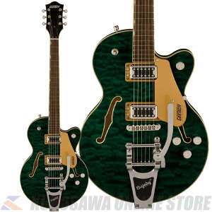 Gretsch G5655T-QM Electromatic Center Block Jr. Single-Cut Quilted Maple Mariana (ご予約受付中)