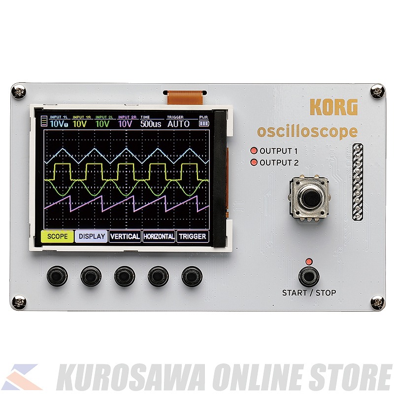高質で安価KORG Nu:tekt NTS-2 oscilloscope kit (ご予約受付中)