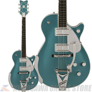Gretsch G6134T-140 LTD 140th Double Platinum Penguin with String-Thru Bigsby, Ebony (\t)
