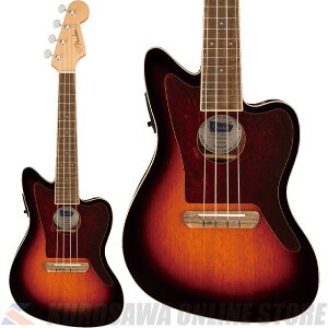 Fender Acoustics Fullerton Jazzmaster Uke 3-Color Sunburst yzsRT[gENt(\t)