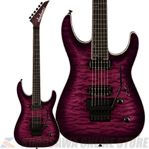 Jackson Pro Plus Series Dinky DKAQ Transparent Purple Burst (\t)