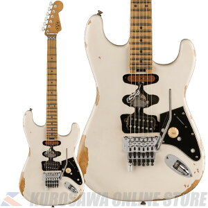 EVH Frankenstein Relic Series, Maple Fingerboard, White (\t)