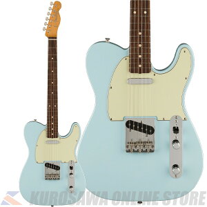 Fender Vintera II 60s Telecaster, Rosewood, Sonic Blue 【高性能ケーブルプレゼント】(ご予約受付中)