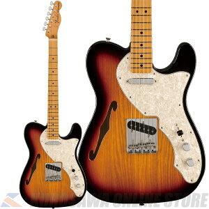 Fender Vintera II 60s Telecaster Thinline, 3-Color Sunburst 【高性能ケーブルプレゼント】(ご予約受付中)