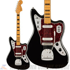Fender Vintera II 70s Jaguar, Maple, Black y\P[uv[gz(\t)