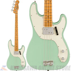 Fender Vintera II 70s Telecaster Bass, Maple, Surf Green y\P[uv[gz(\t)