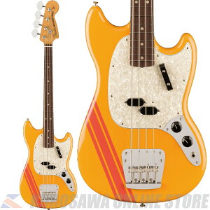 Fender Vintera II 70s Mustang Bass, Rosewood, Competition Orange y\P[uv[gz(\t)