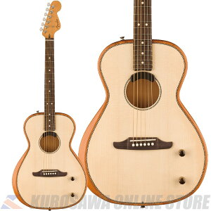Fender Highway Series Parlor, Rosewood, Natural 【高性能ケーブルプレゼント】(ご予約受付中)
