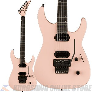 Jackson American Series Virtuoso, Streaked Ebony, Satin Shell Pink (\t)
