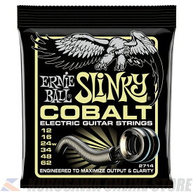 ERNIE BALL Mammoth Slinky Cobalt Electric Guitar Strings 12-62 Gauge [2714] (ご予約受付中)