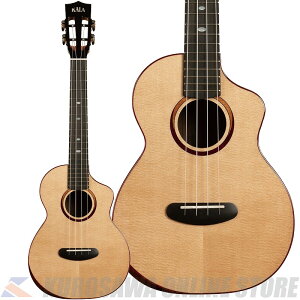KALA CONTOUR ALL SOLID GLOSS SPRUCE ROSEWOOD TENOR [KA-CT-SSRW-TG-C] (\t)