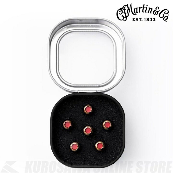 楽天市場】Martin LIQUID METAL PINSET W/RED DOT GOLD[18APP0006