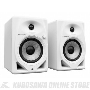Pioneer Dj DM-50D-W 5 C` ANeBu j^[Xs[J[ (White)